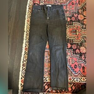 Madewell 7/8 Length Black Jeans - size 27